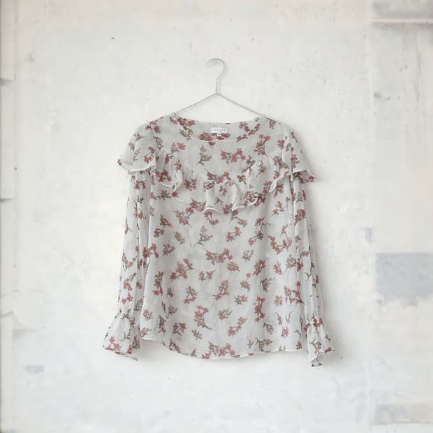 Flower Morigirl Blouse
