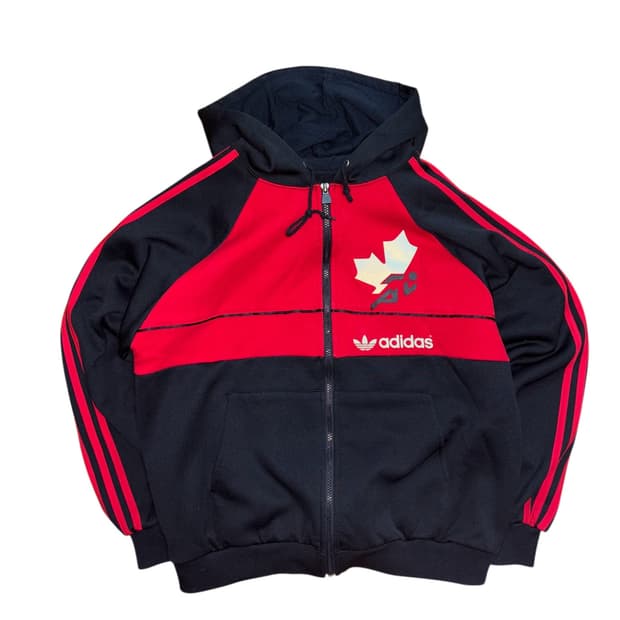 아디다스 레어 캐나다 후드집업 져지