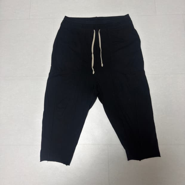 [백화점판, xs] 릭오웬스 다크쉐도우 배기팬츠 블랙