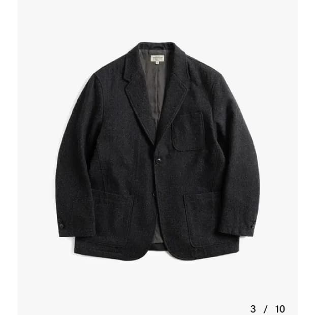 와일드브릭스 울 블레이저 차콜 L(100~105)