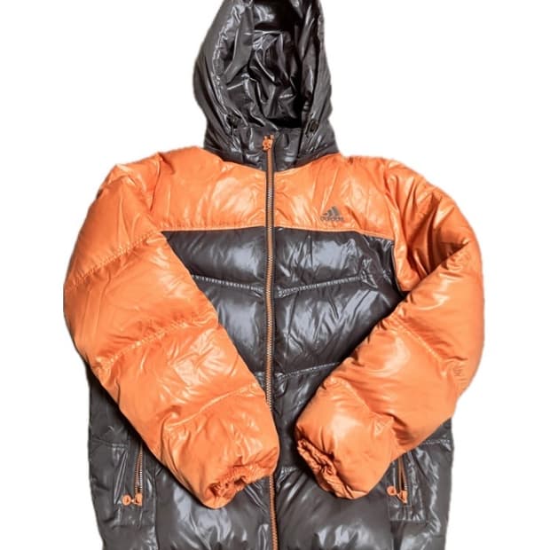 아디다스 올드스쿨 배색 패딩