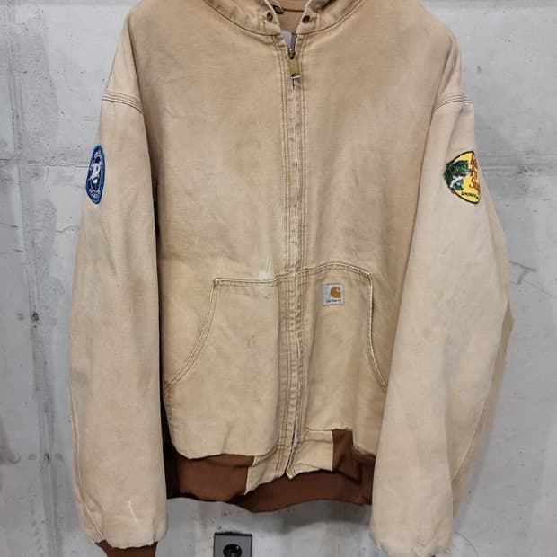 98~05s 칼하트 J131 액티브 자켓 2XL