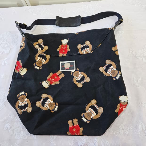 PINK HOUSE(핑크하우스) 테디베어 빅 크로스