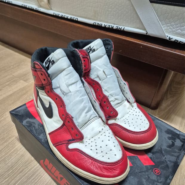 [280] 나이키 조던1 하이 라투시 벗투시 시카고 275 285 덩크