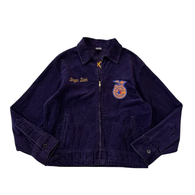 80s FFA 코듀로이 자켓