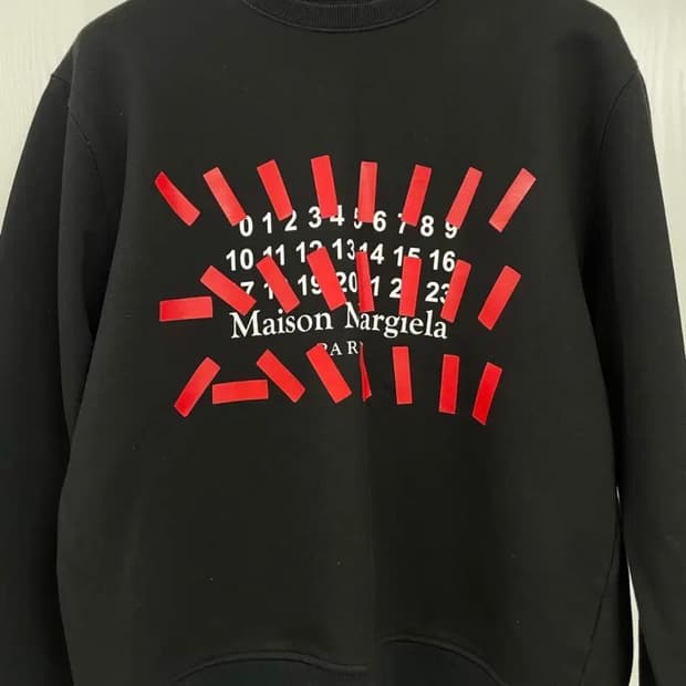 메종 마르지엘라 넘버링 맨투맨