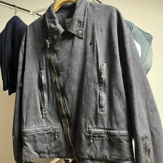 블라인드파일즈 코튼 라이더 자켓 1사이즈