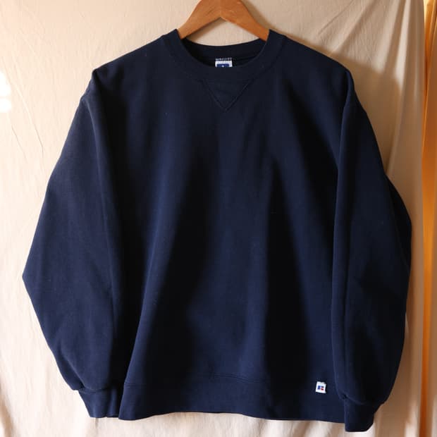 러셀 90s 맨투맨 스웻셔츠 네이비 L