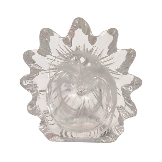 80s 이와사와 핸드블로운 마블 한송이 꽃병