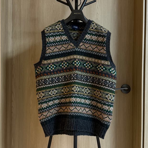 [L]드레익스 Fairisle Vest 베스트 판매