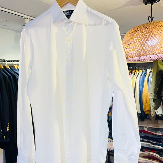 폴로 랄프로렌 화이트 드레스 셔츠
