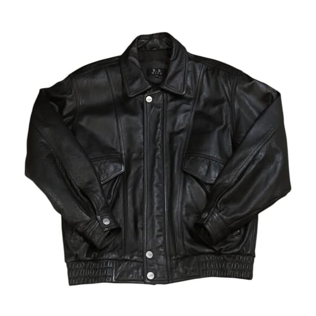 빈티지 가죽 자켓