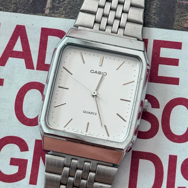 Casio 카시오 쿼츠 스퀘어 1980-1990
