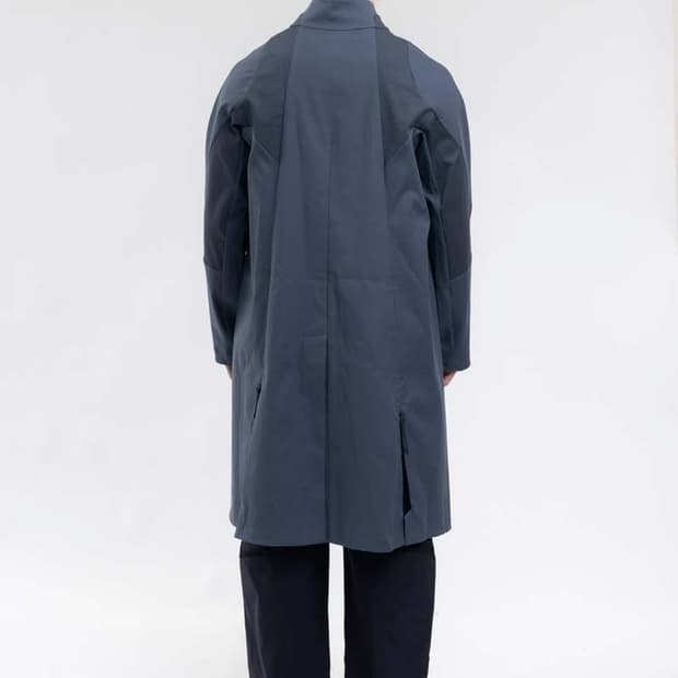 J.L-A.L 트렌치 코트 블루 m