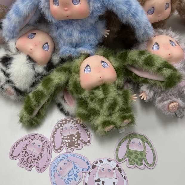 글로니 로니 키링 all my lony glowny