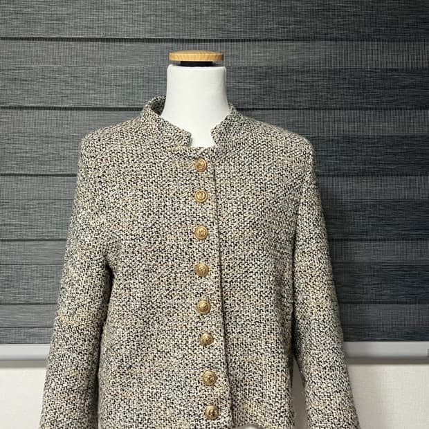 빈티지 트위드 자켓 
