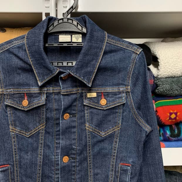 00's 리바이스 시그니처 데님 트러커 재킷