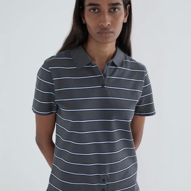 (S) 팔로마울 Julieta 스트라이프 폴로