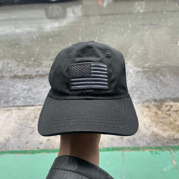 Vintage 미국국기 캡 