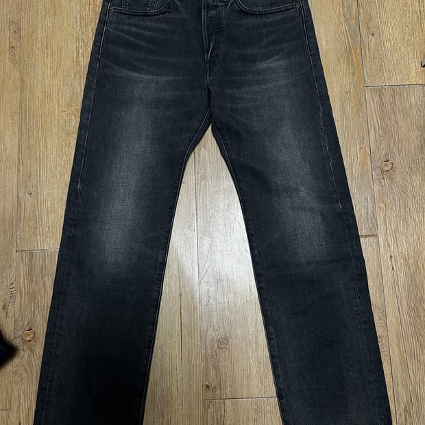 택포28) RRL 더블알엘 스트레이트 핏 진 더스티 블랙 29x30