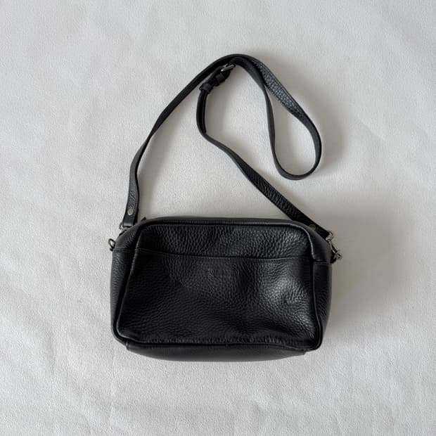 Pre owned 레더 크로스백