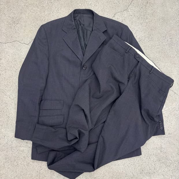 알렉산더 맥퀸 90s 수트 셋업 그레이