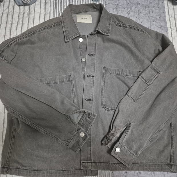 SLAM 그레이 데님 트리거 자켓 청자켓