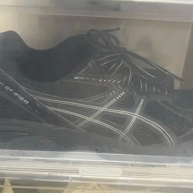 285 자운드 아식스 GT-2160 블랙 퓨어실버