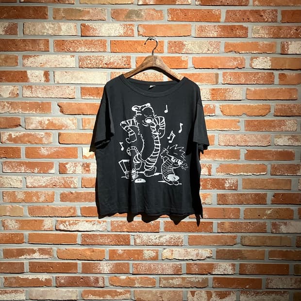 90s USA 빈티지 패러디 반팔 티셔츠