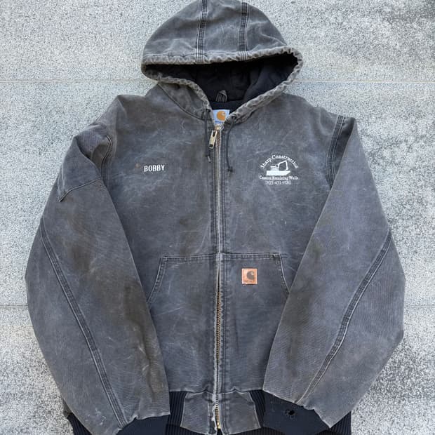 칼하트 J130 BLK 페이딩 액티브 자켓