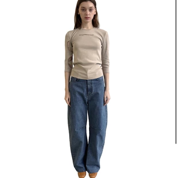 오들리워크샵 cutout tee 