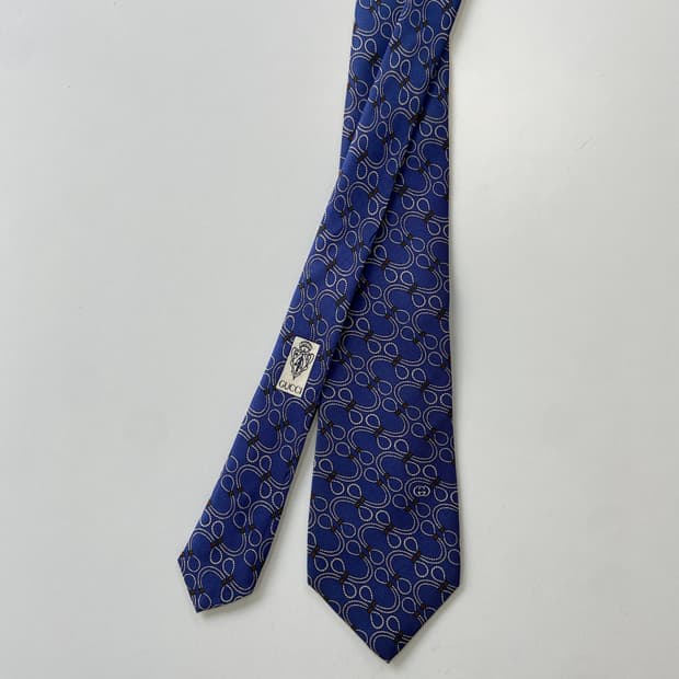 구찌(GUCCI) 심플로고 명품 정품 넥타이 8.3cm