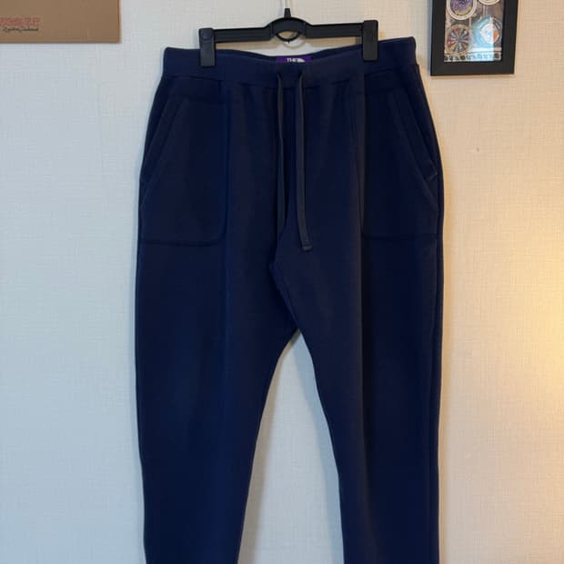 [OS]노스페이스 퍼플라벨 스웻팬츠 네이비