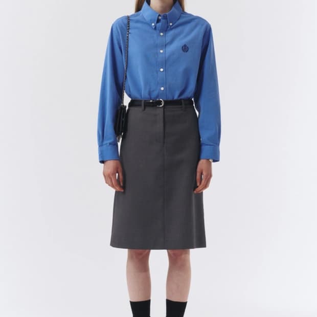 Dunst A라인 미디 스커트 