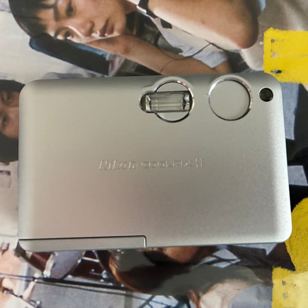 니콘 쿨픽스 s1 실버 nikon coolpix s1 silver