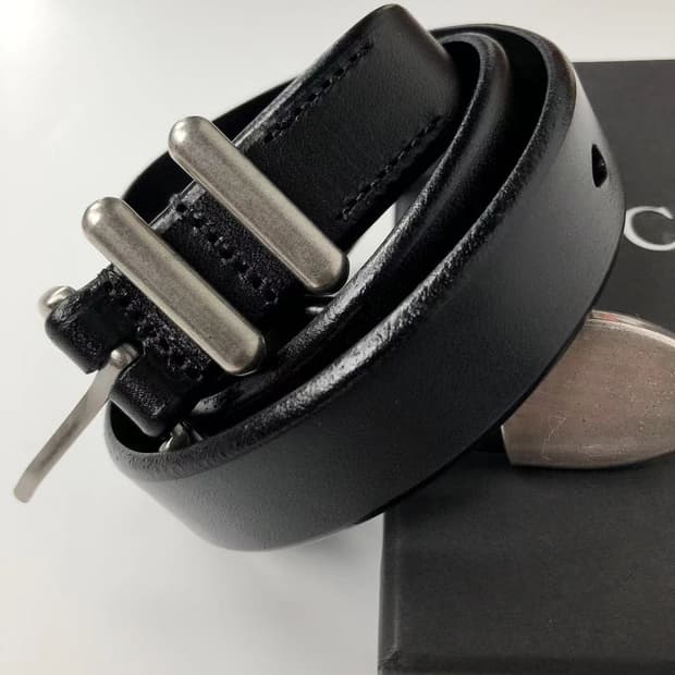 Oldmoney Slim vintage Belt 빈티지슬림벨트 