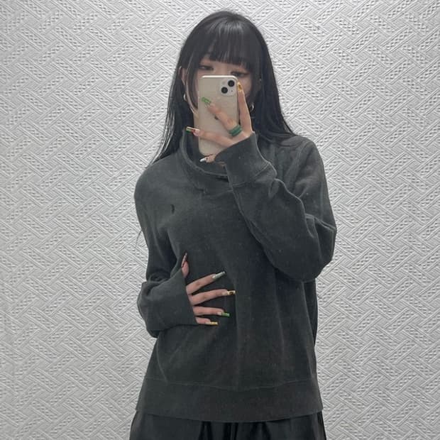 폴로 랄프로렌 모던시크 캐주얼 빈티지 숄카라 니트 L C09504