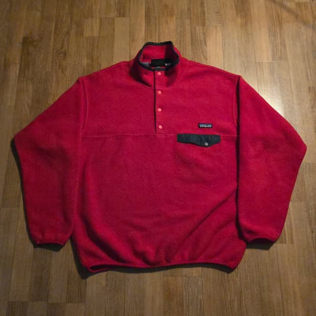 (L)파타고니아 02s 레드 신칠라