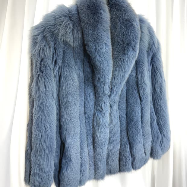 SAGA fox jacket (blue)