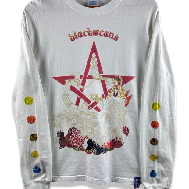 JPN Blackmeans  오리엔탈 펜타그램 롱슬리브2819