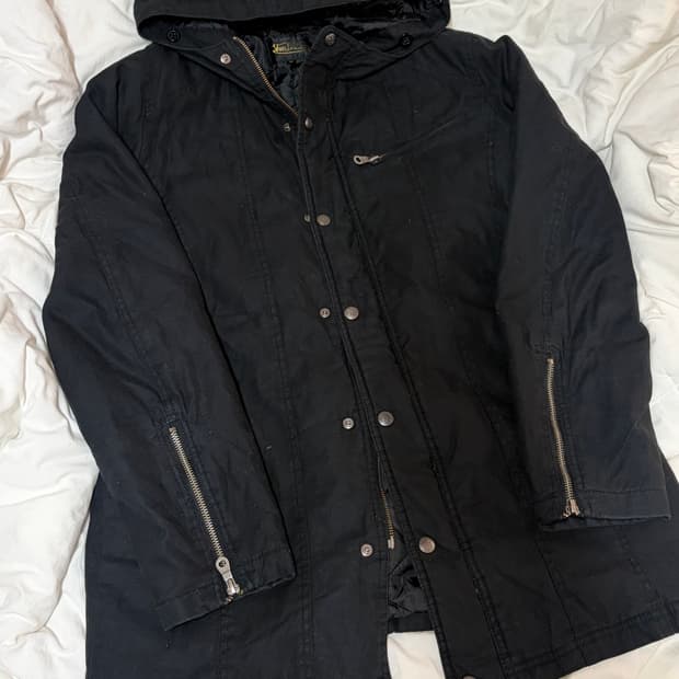 Von Dutch 본더치 Quilted lining 후드 코트 자켓