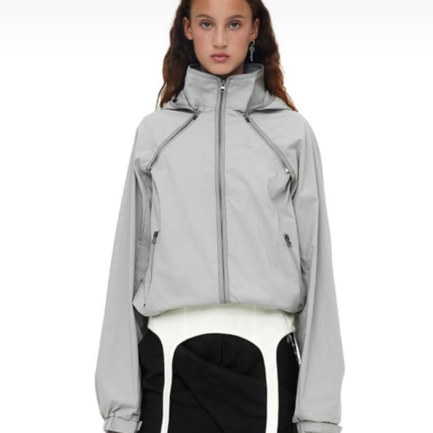 세릭 Cerric 3-way hoodie bolero jacket