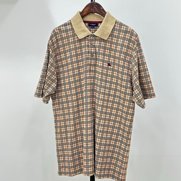 버버리 남성 반팔