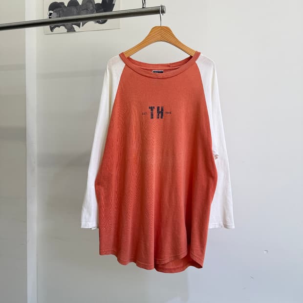 빈티지 TOMMY HILFIGER 나그랑 티셔츠