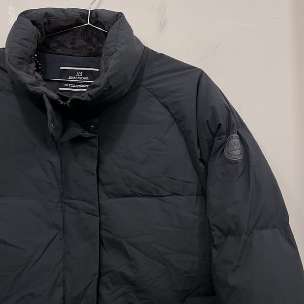 장 미쉘 바스키아 덕다운 크라운 푸퍼 패딩