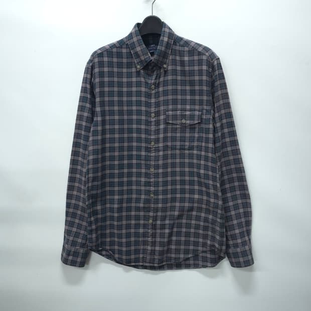 J.CREW 코튼100 체크셔츠 ( 여성55~66 )