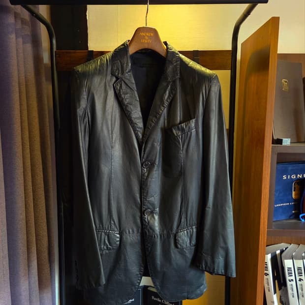 알렉산더 맥퀸 아카이브 레더자켓