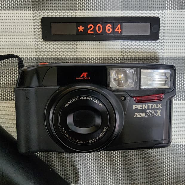 펜탁스 줌 70-X 데이터백 필름카메라 파우치포함
