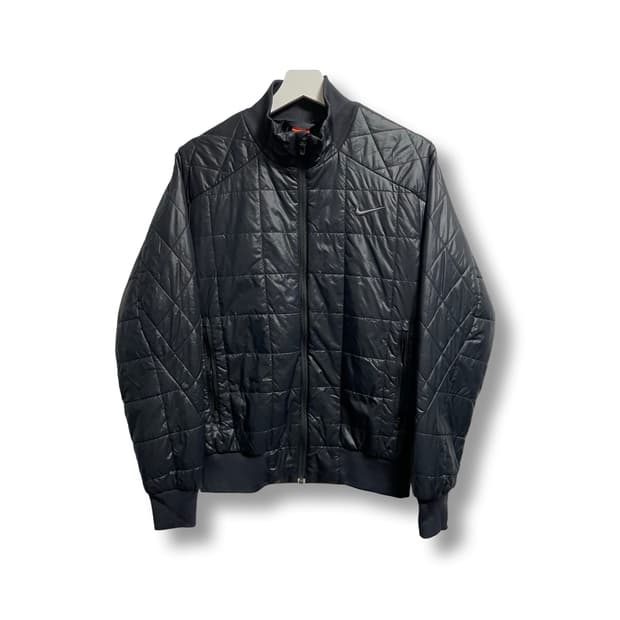 [M] 나이키 블랙 퀼팅 경량패딩