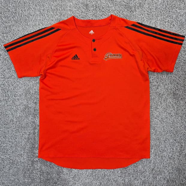 아디다스 롯데자이언츠 야구 반팔티 110